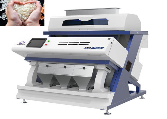 3 Schuppen Ein-Knopf-Analyse Reis Farb Sorter PLOV Selbstlernplattform